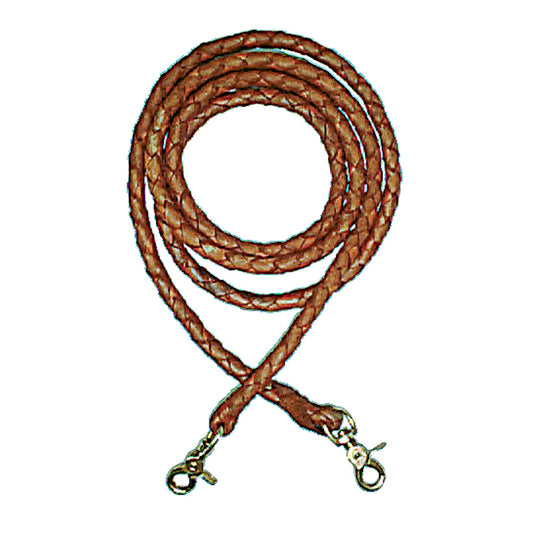 Braided Leather Reins