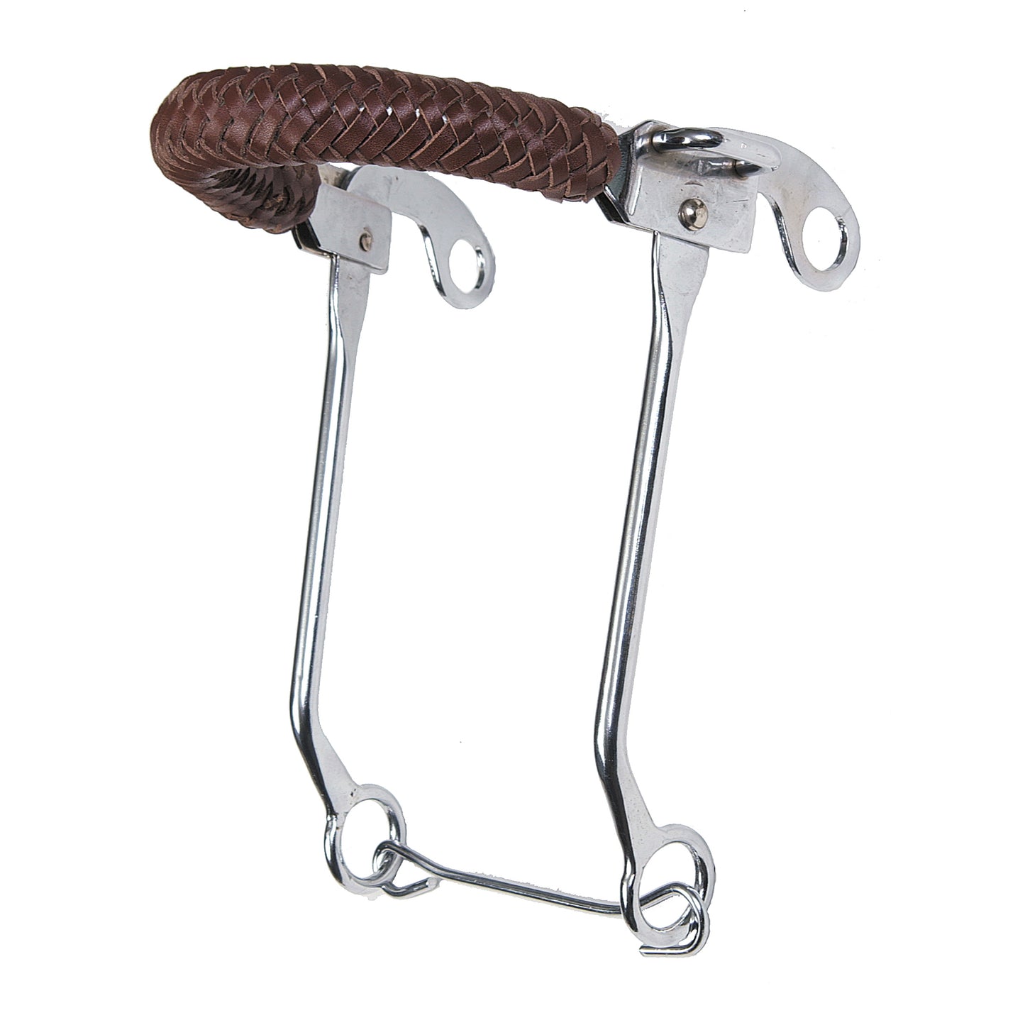 Chrome-Plated Hackamore Bit