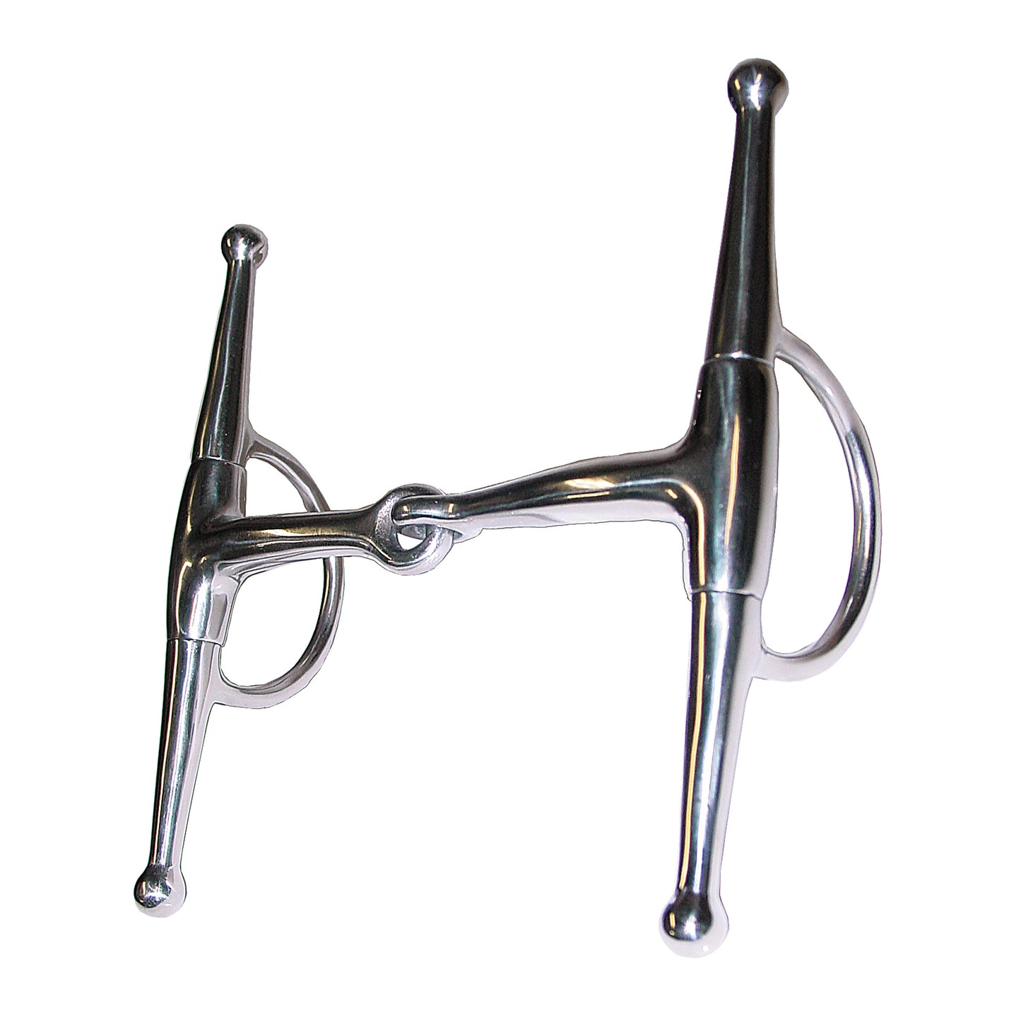 Stainless Steel Egg Butt Snaffle Bit