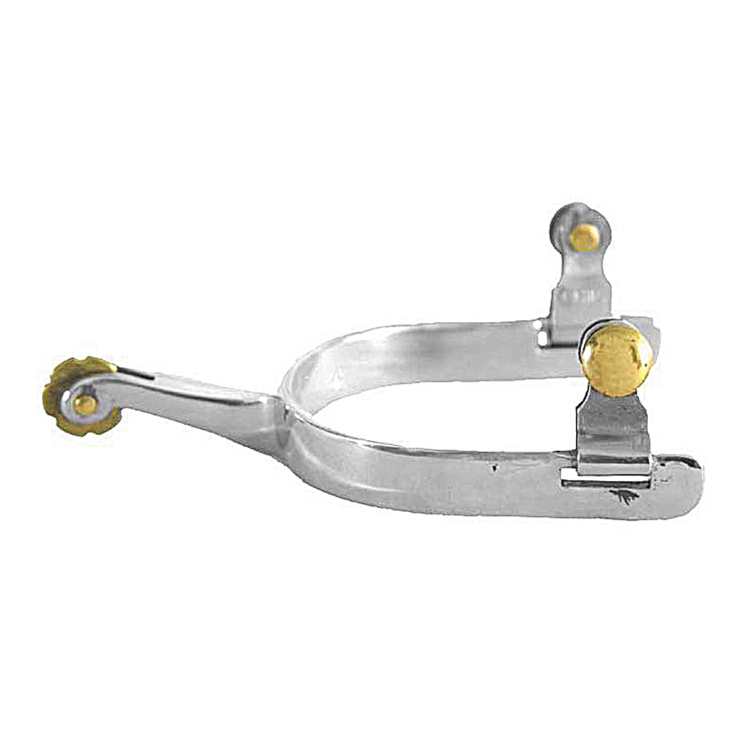 Man's Stainless Steel Roping Spur