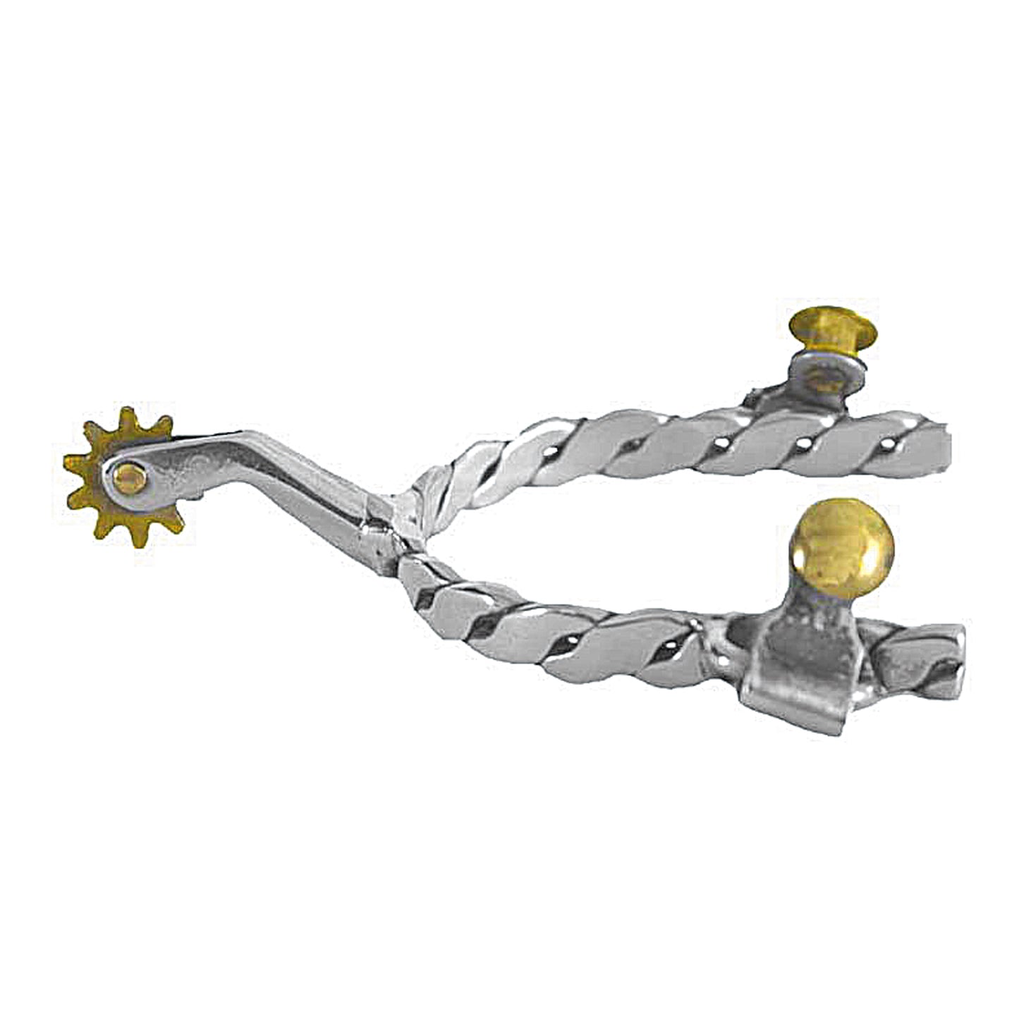 Men's Stainless Steel Twist Wire Spur