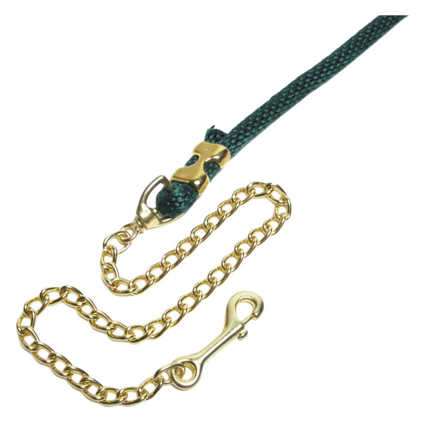 Horseman's Length 30" Swivel Chain Poly Lead