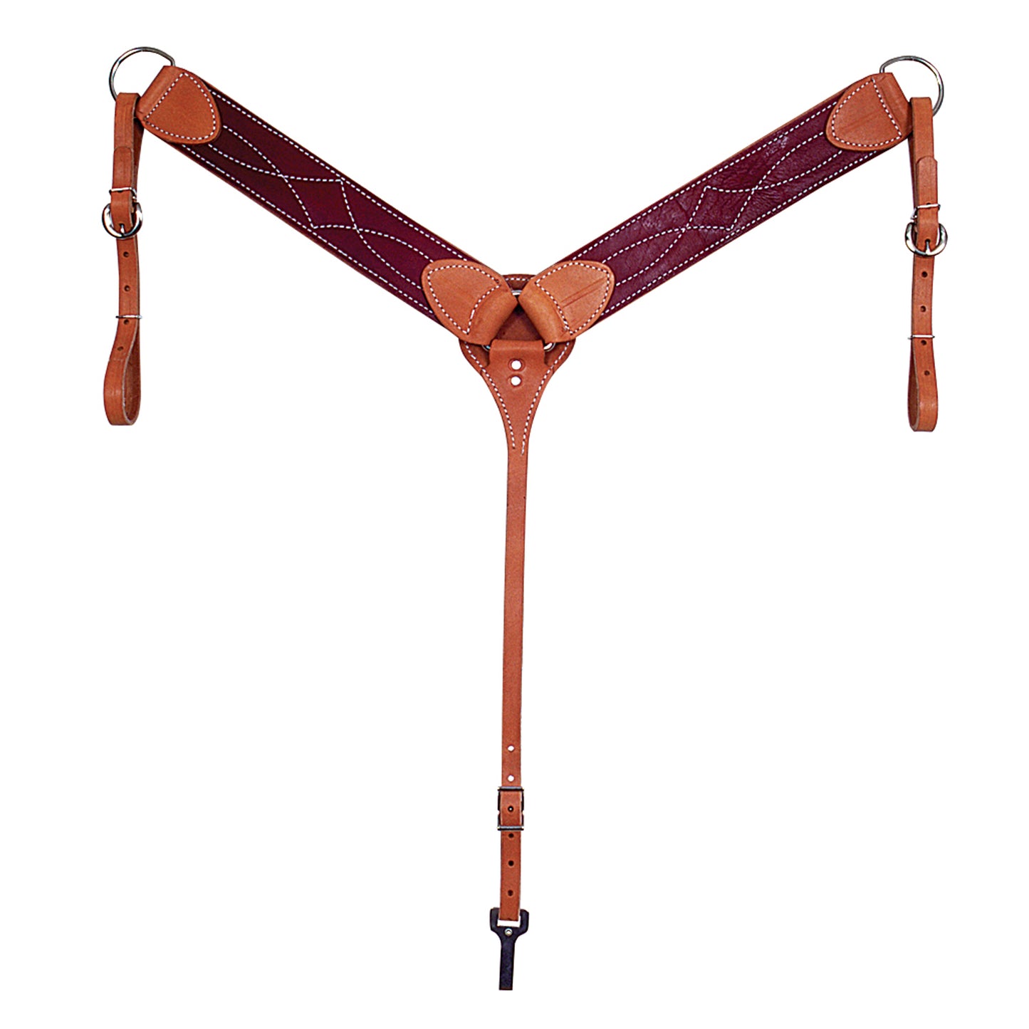 Latigo Lined Leather Breast Collar