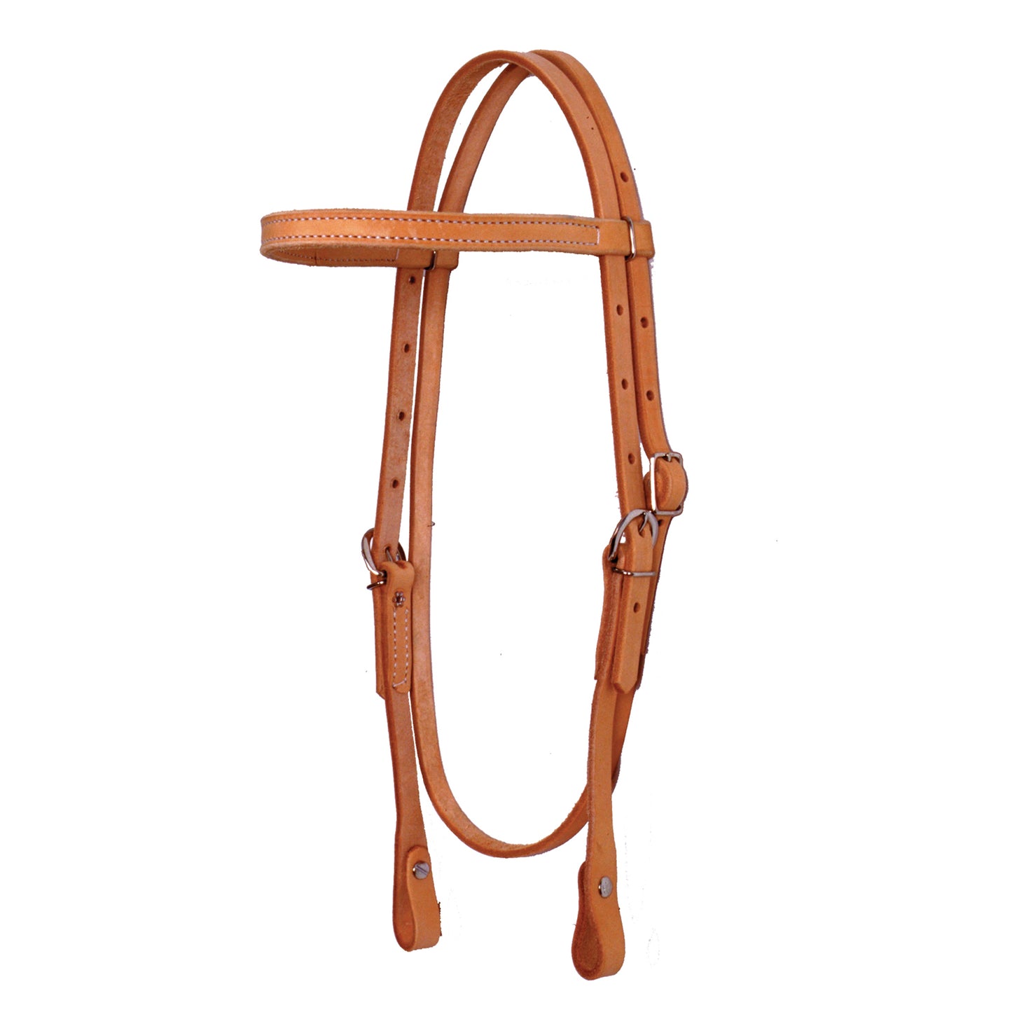 5/8" Leather Browband Headstall