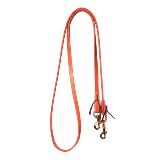 Hand-Tied Leather 1/2" & 5/8" Roping Reins