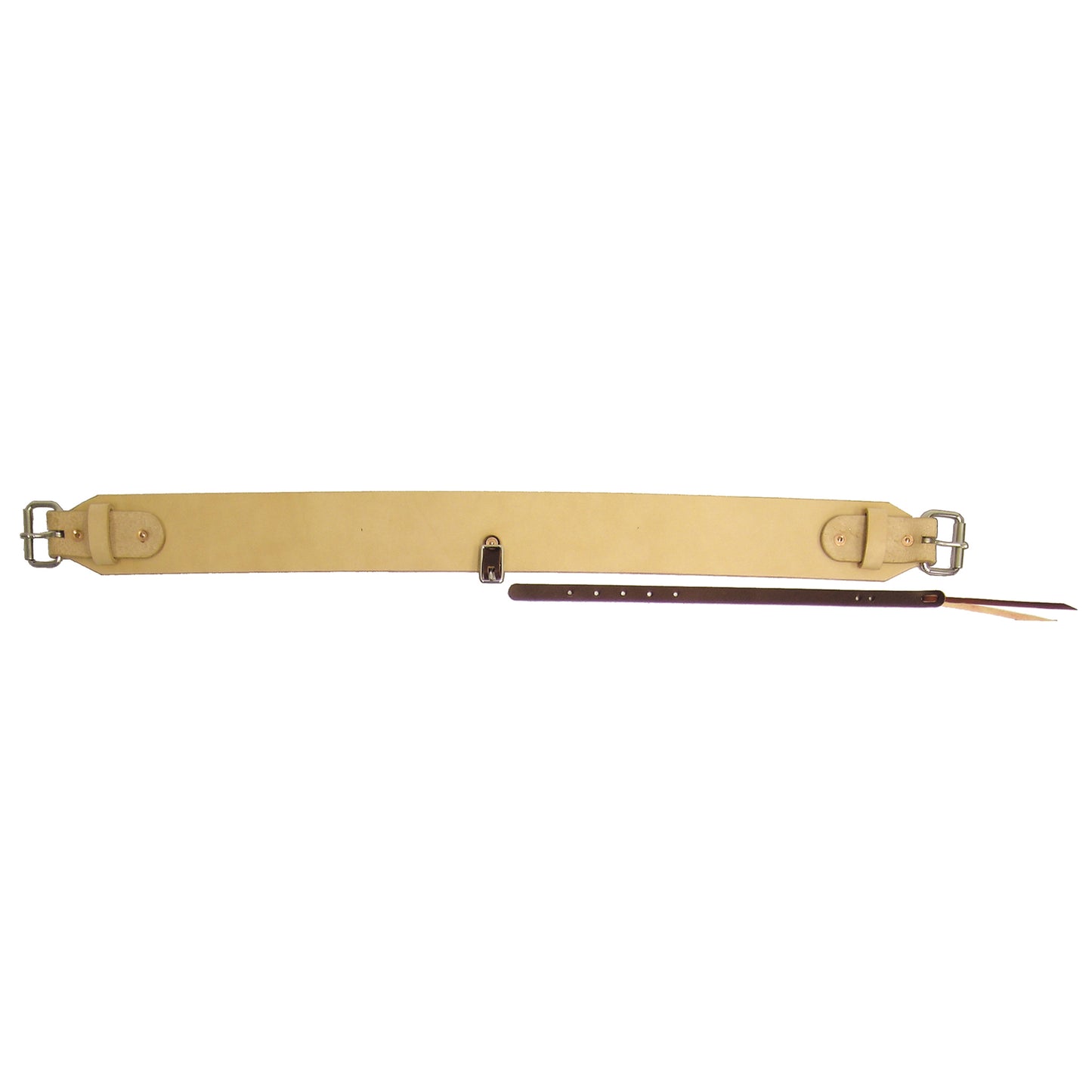 3" Single-Ply Leather Flank Cinch