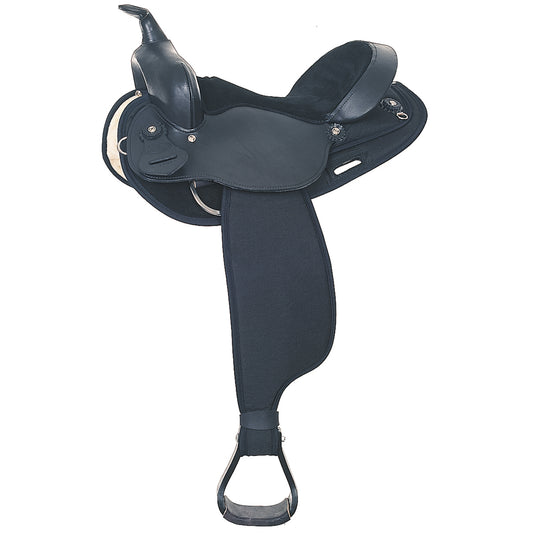 Round Barrel Saddle Black - Special Order