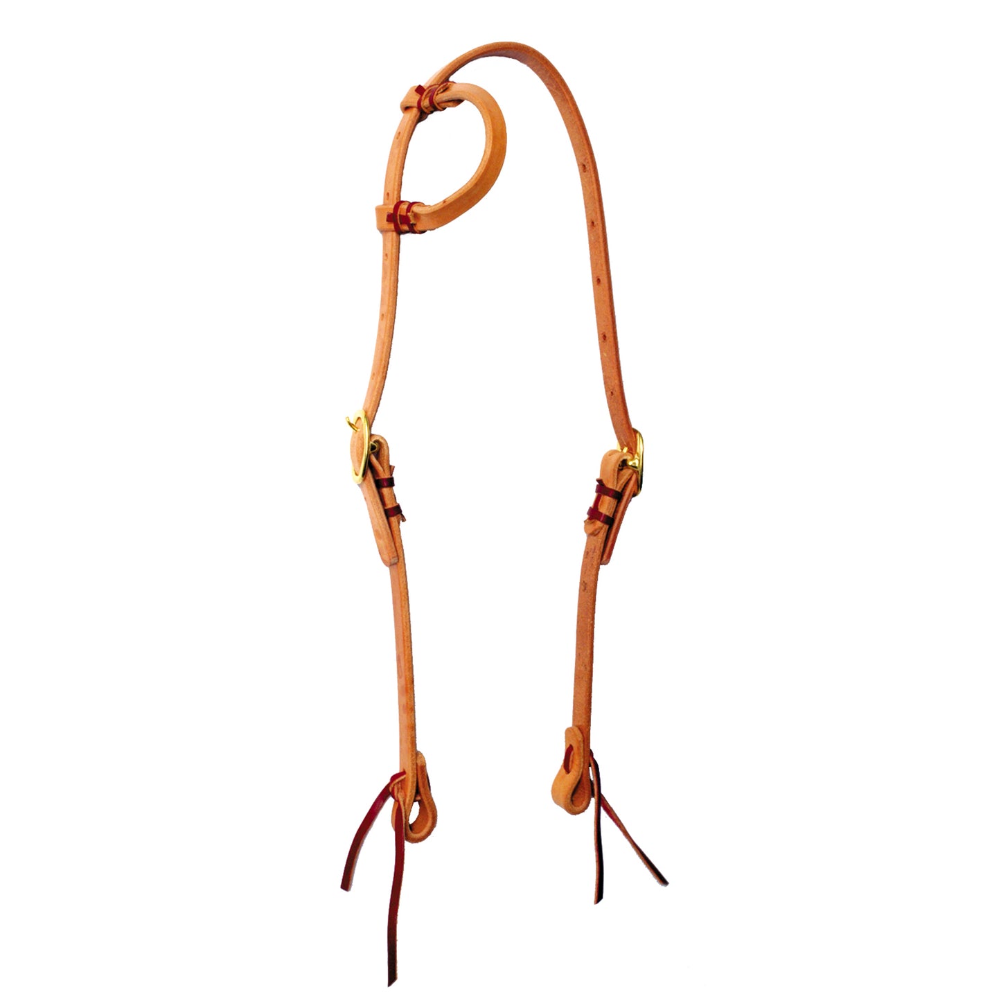 Hand-tied Slip-Ear Headstall