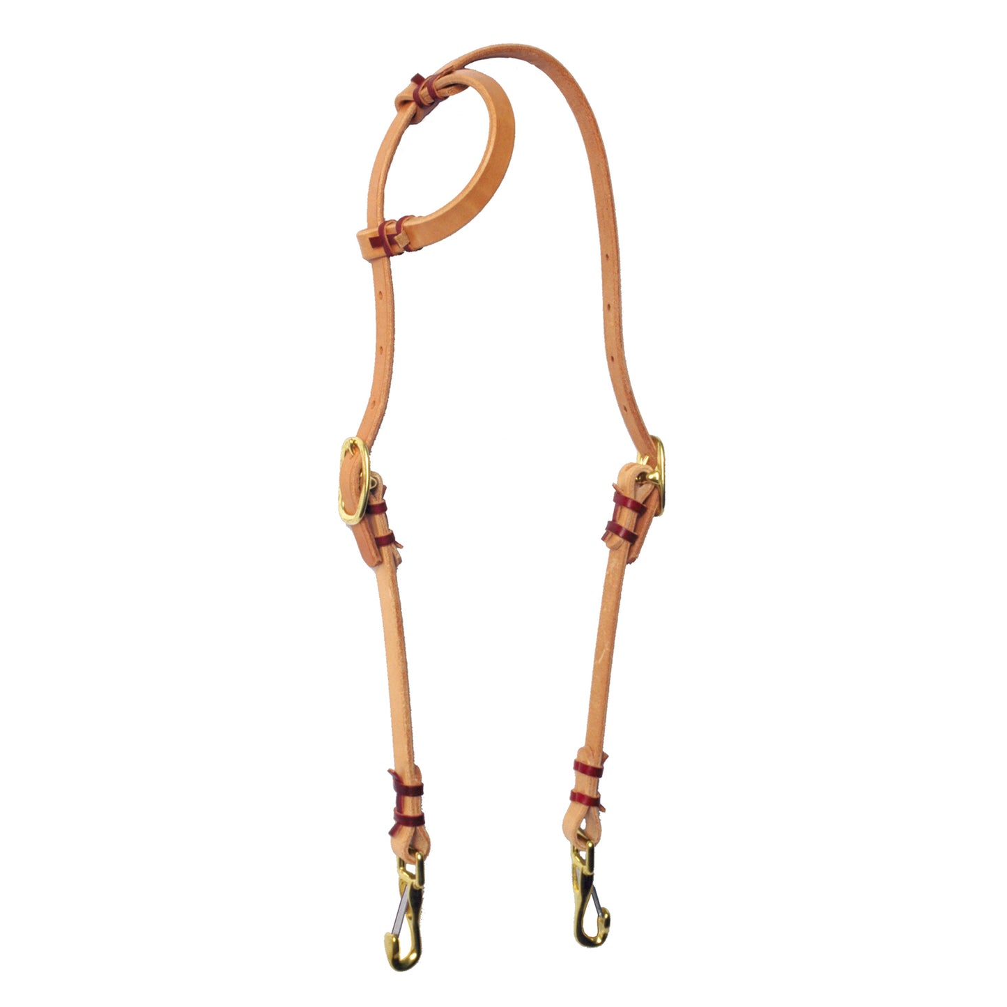 Hand-tied Slip-Ear Training Headstall