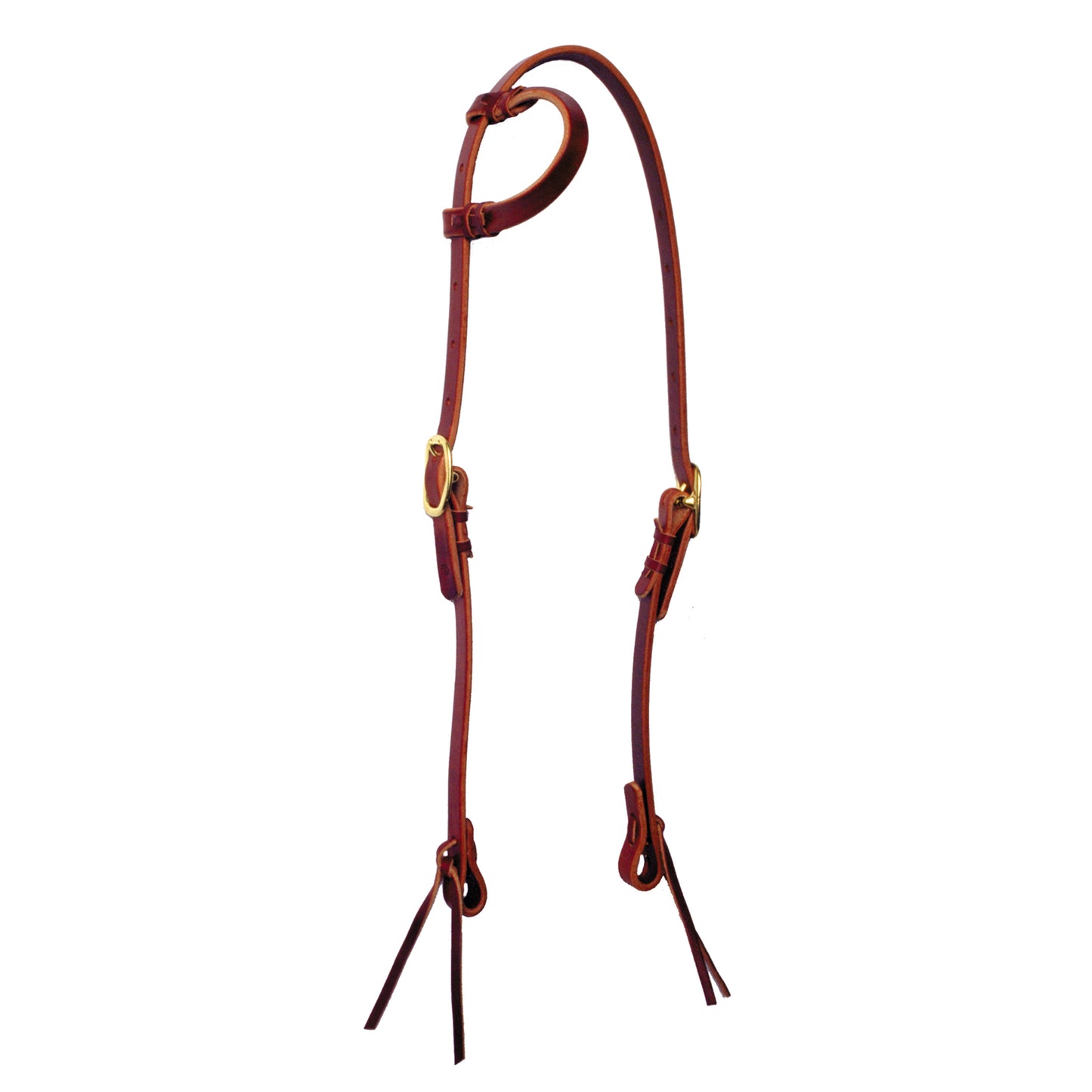 Hand-tied Slip-Ear Headstall
