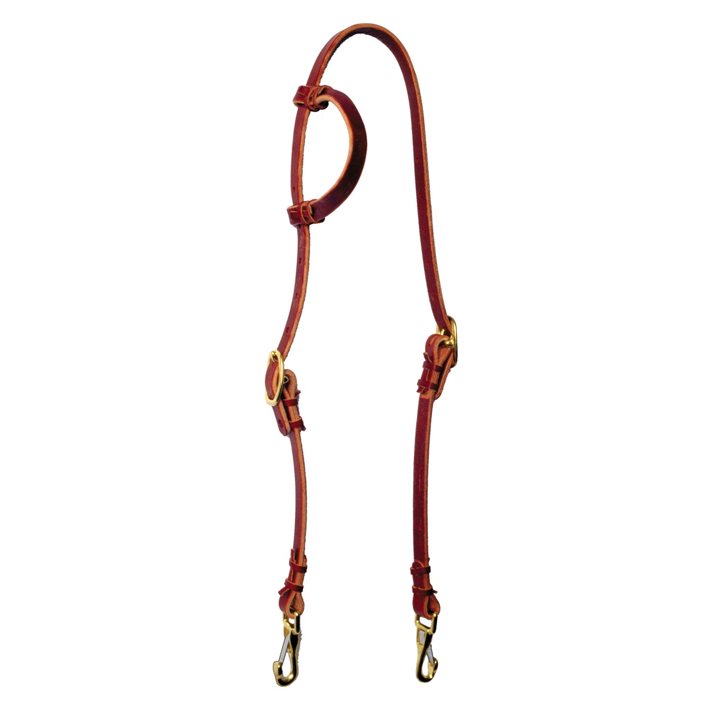 Hand-tied Slip-Ear Training Headstall