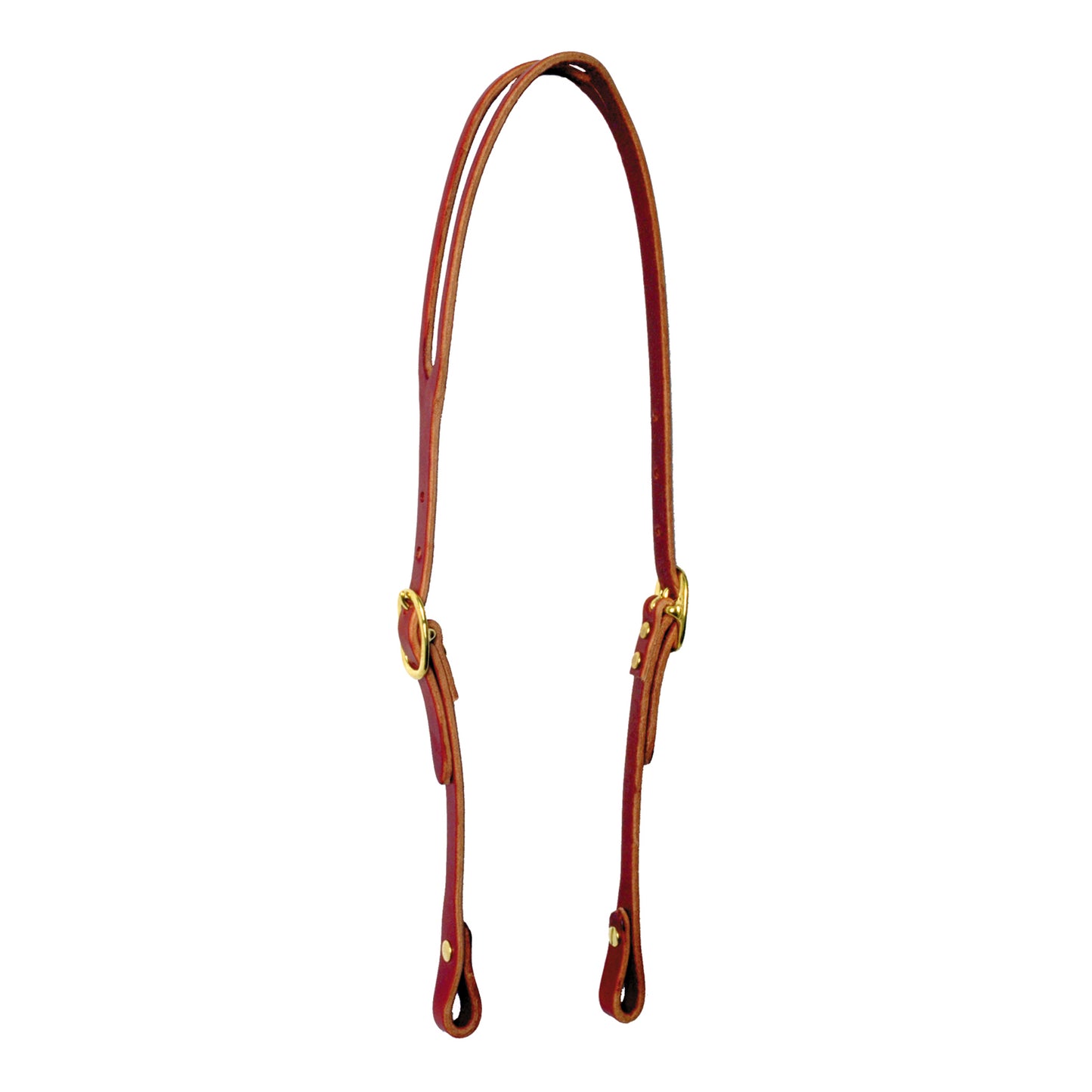 Slip Ear Leather Headgear