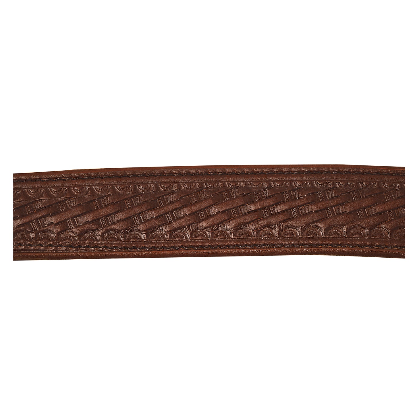 Basket Tooled Leather Breast Collars