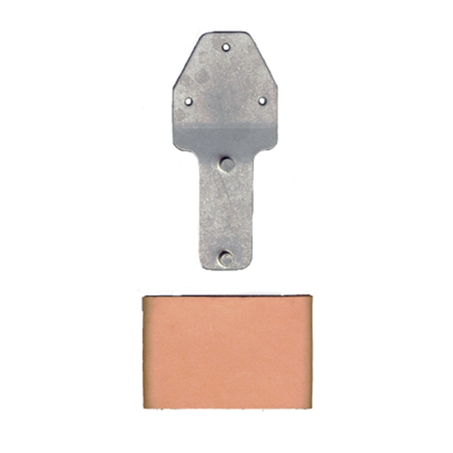 Leather Banded Stirrup Buckles