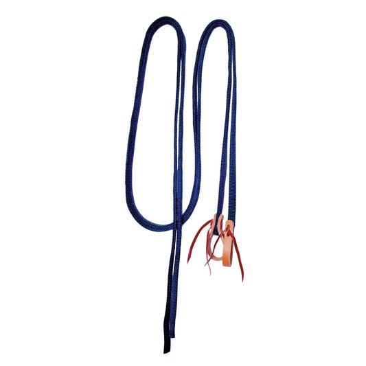 Split Reins with Leather Water Loops