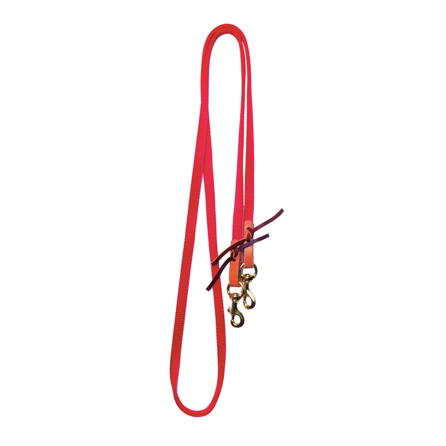 Roping Reins with Leather Water Loops