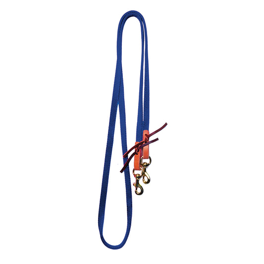 Roping Reins with Leather Water Loops