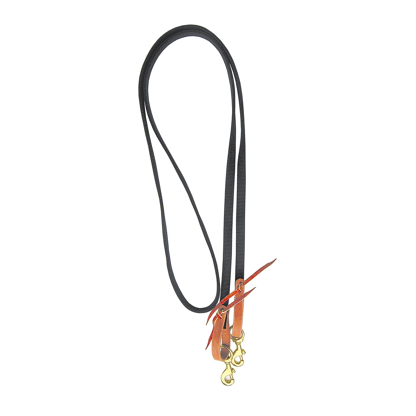 Roping Reins with Leather Water Loops