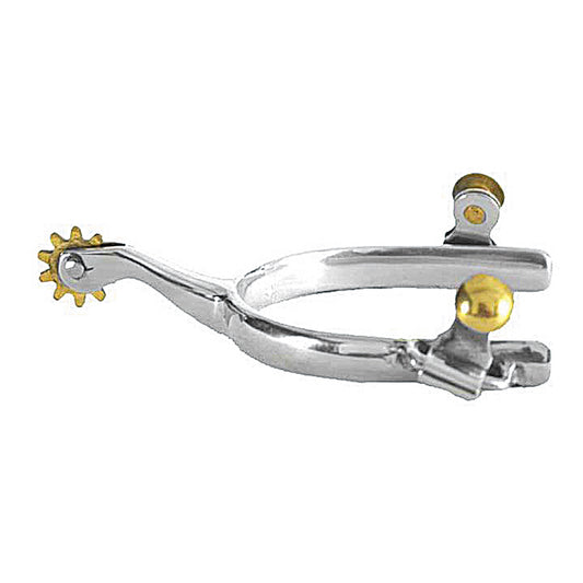 Man's Stainless Steel Roping Spur
