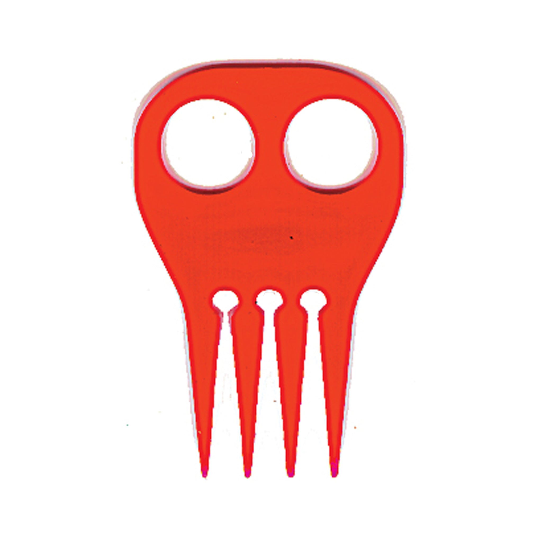 Red Plastic Braid Comb – Fabtron