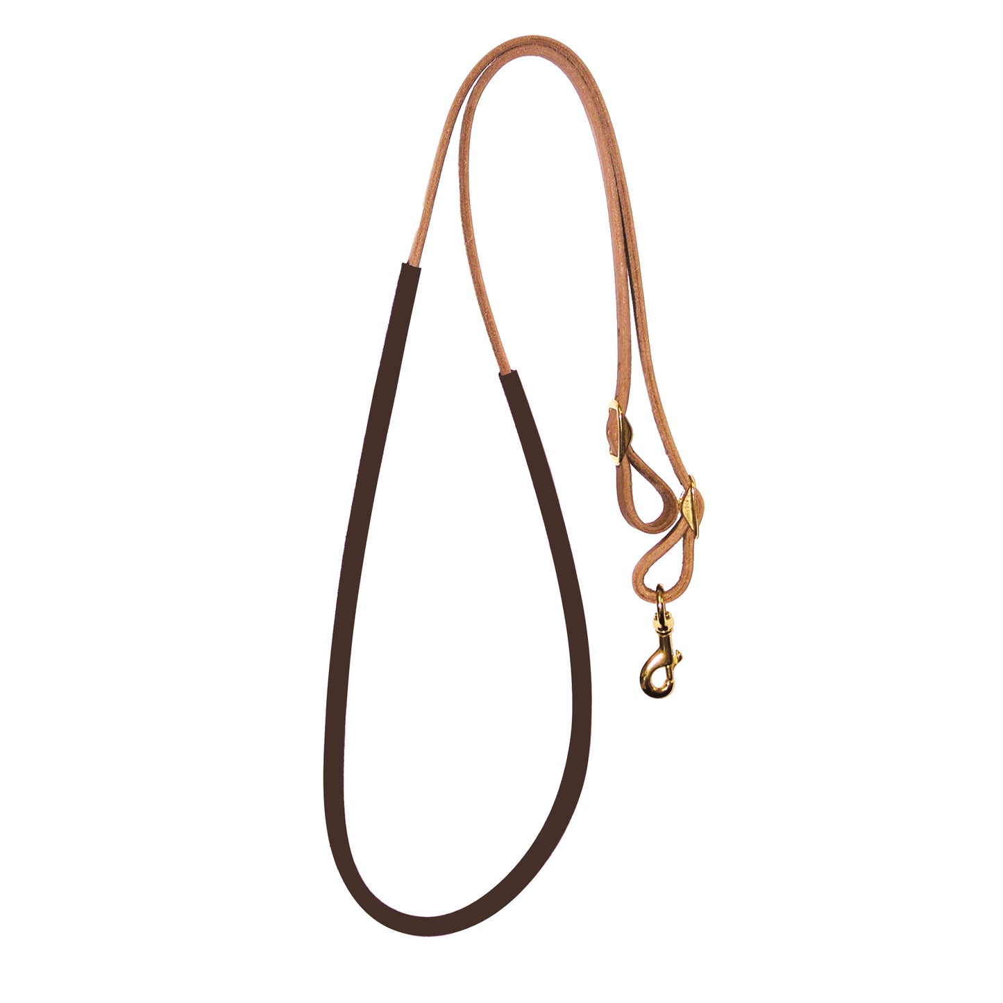 Suede Wrapped Barrel Reins
