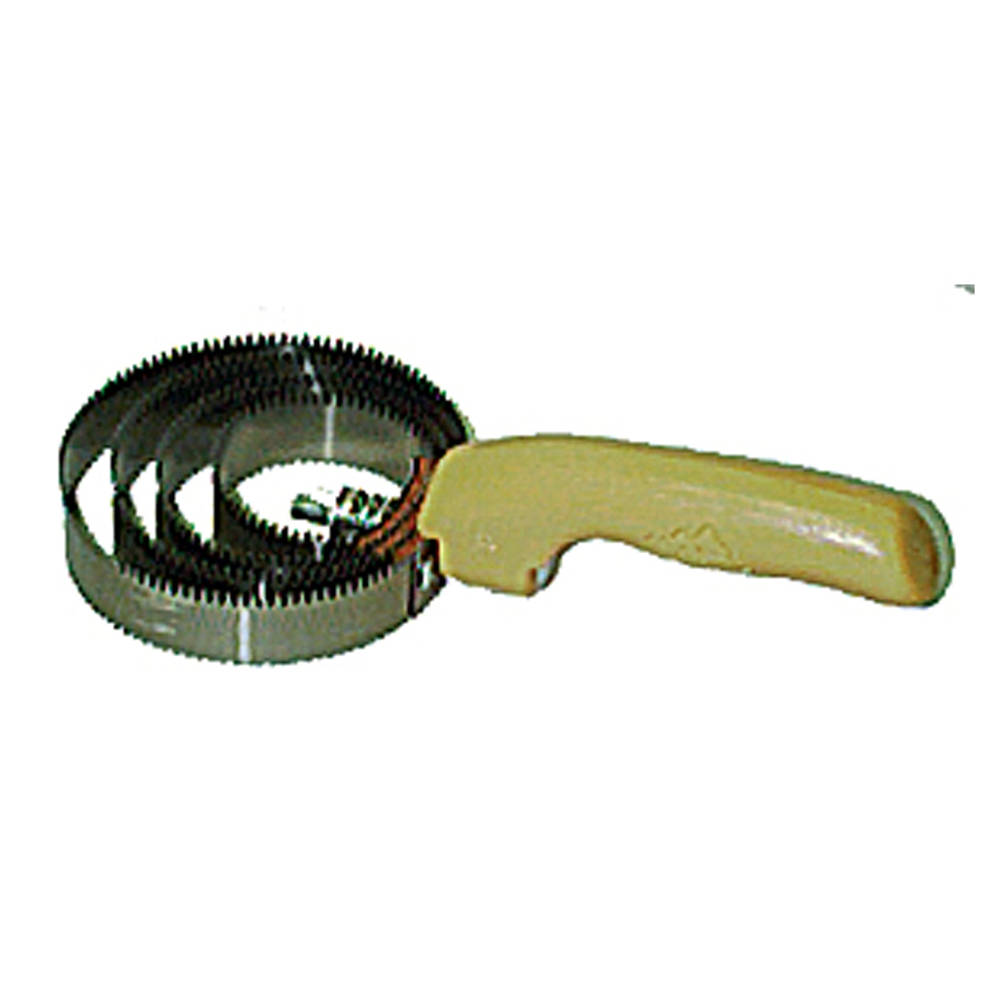 Spiral Lacquered Spring Steel Curry Comb