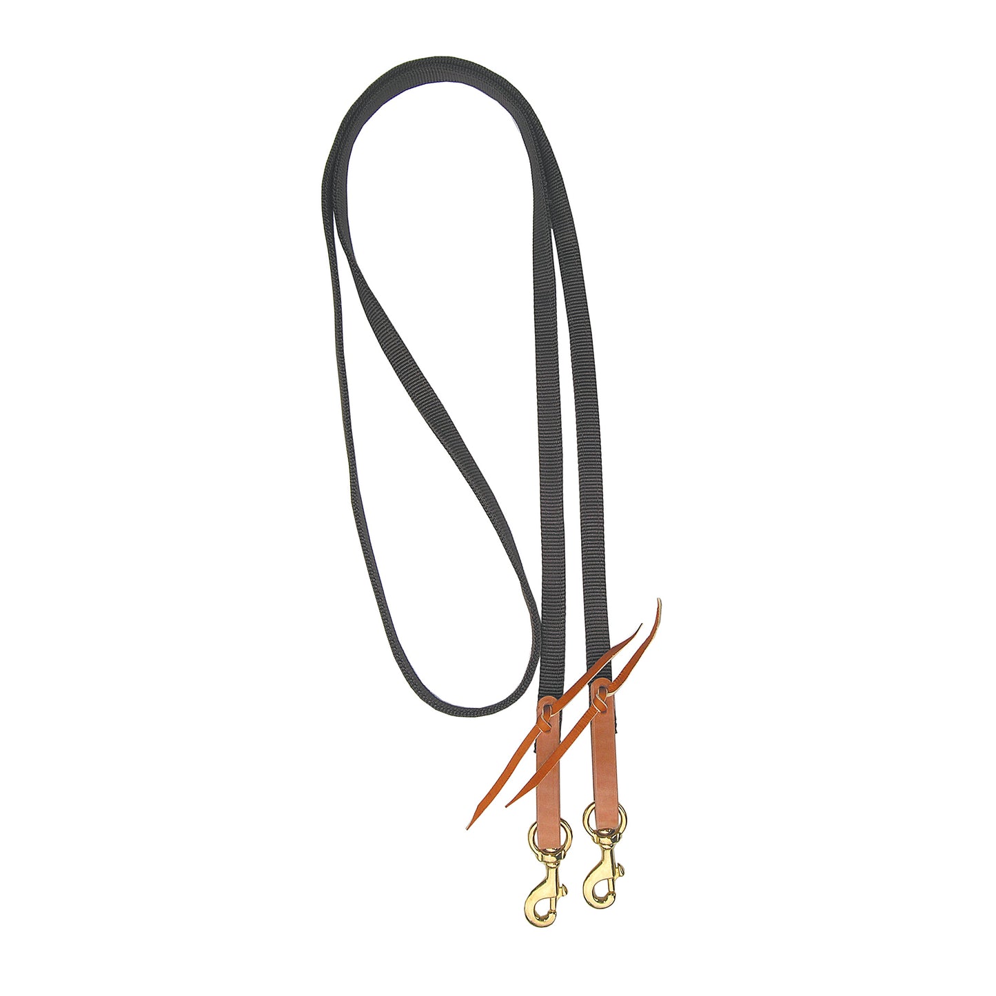 Roping Reins with Leather Water Loops