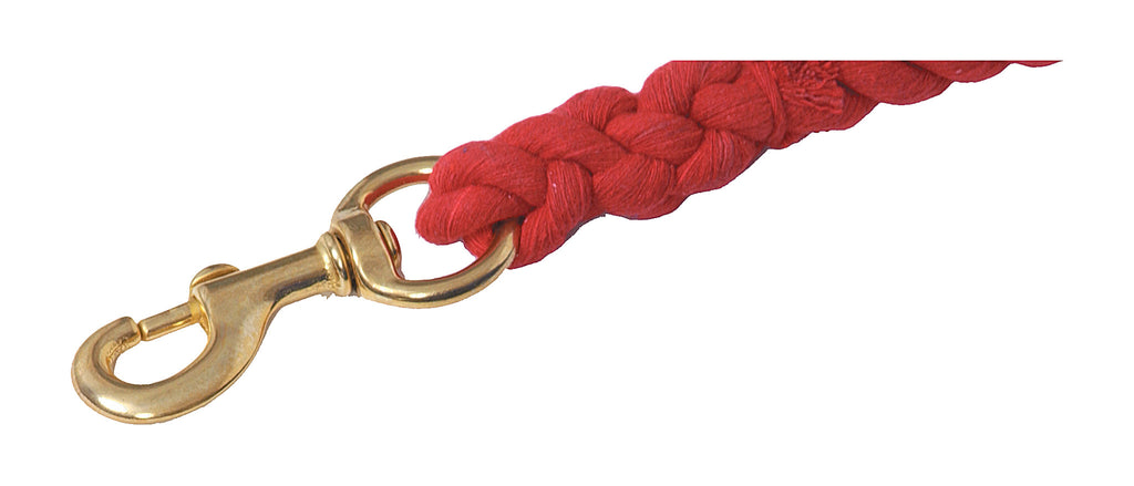 3/4" Thick Colored Cotton & Brass Leads